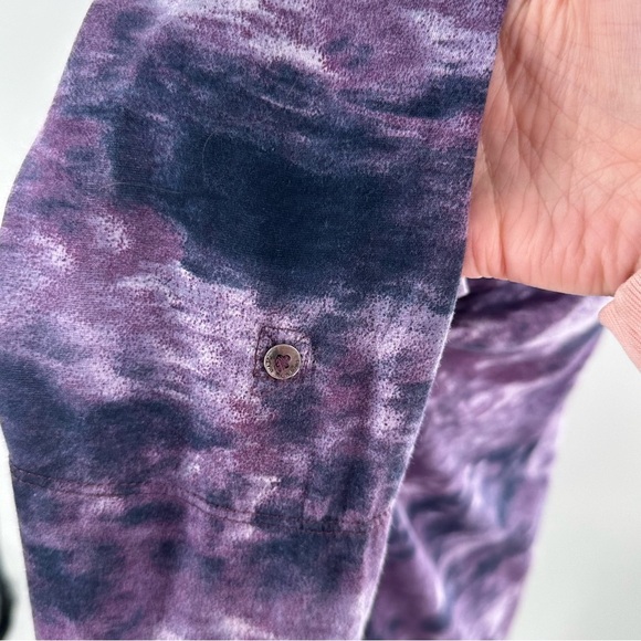 Calvin klein jeans womens top size M purple tie dye retro 2000s - Picture 5 of 11